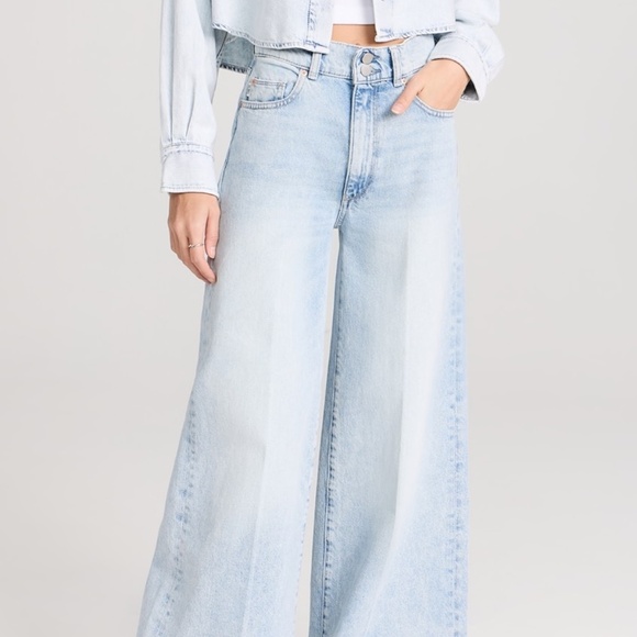 L1961 Hepburn EXTRA Wide Leg High Rise Jeans sz 26 NWT